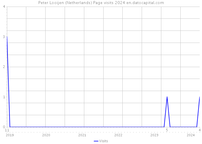 Peter Looijen (Netherlands) Page visits 2024 