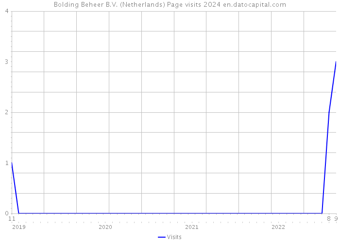 Bolding Beheer B.V. (Netherlands) Page visits 2024 