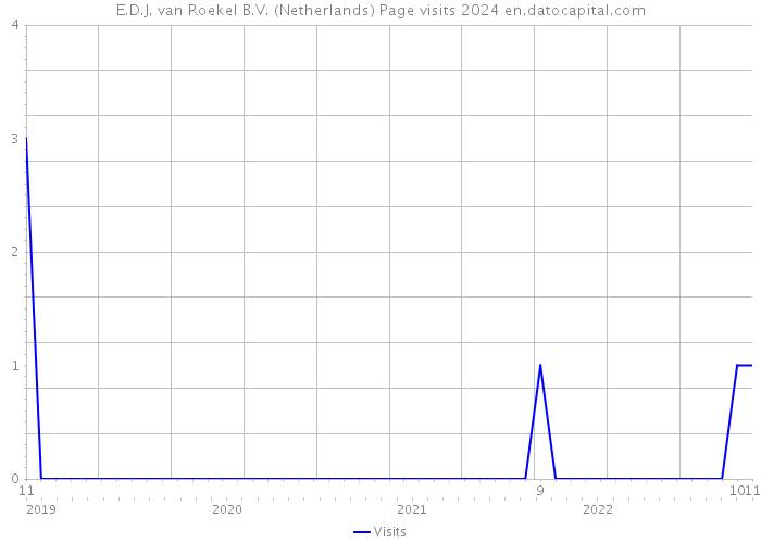 E.D.J. van Roekel B.V. (Netherlands) Page visits 2024 
