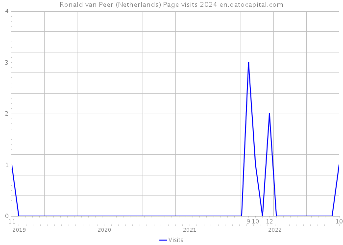 Ronald van Peer (Netherlands) Page visits 2024 