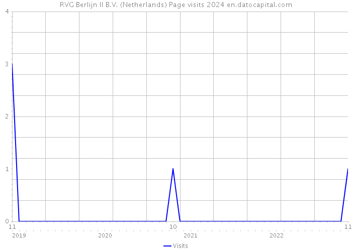RVG Berlijn II B.V. (Netherlands) Page visits 2024 