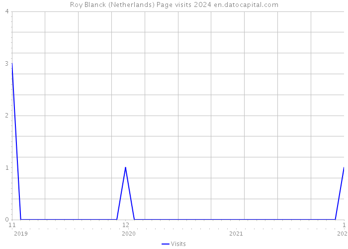 Roy Blanck (Netherlands) Page visits 2024 