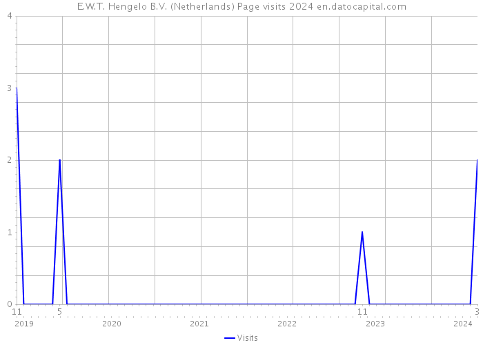 E.W.T. Hengelo B.V. (Netherlands) Page visits 2024 
