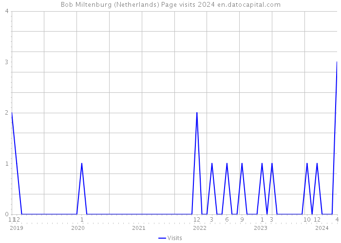 Bob Miltenburg (Netherlands) Page visits 2024 
