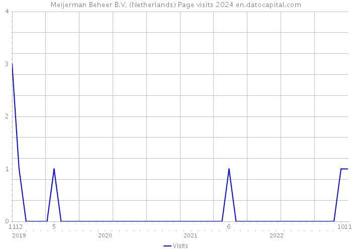 Meijerman Beheer B.V. (Netherlands) Page visits 2024 