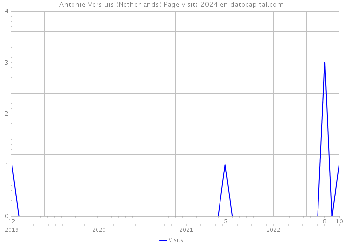 Antonie Versluis (Netherlands) Page visits 2024 
