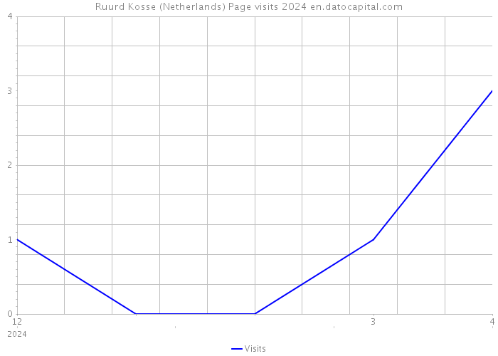 Ruurd Kosse (Netherlands) Page visits 2024 