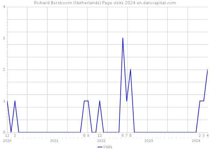 Richard Borsboom (Netherlands) Page visits 2024 