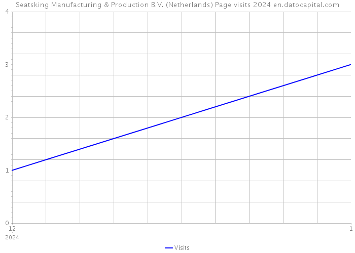 Seatsking Manufacturing & Production B.V. (Netherlands) Page visits 2024 