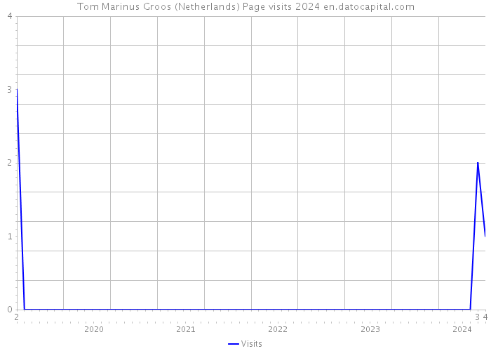 Tom Marinus Groos (Netherlands) Page visits 2024 