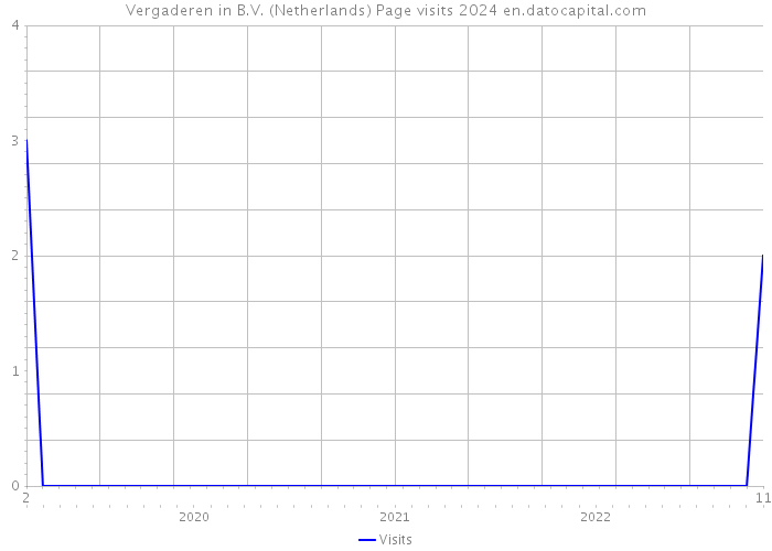 Vergaderen in B.V. (Netherlands) Page visits 2024 