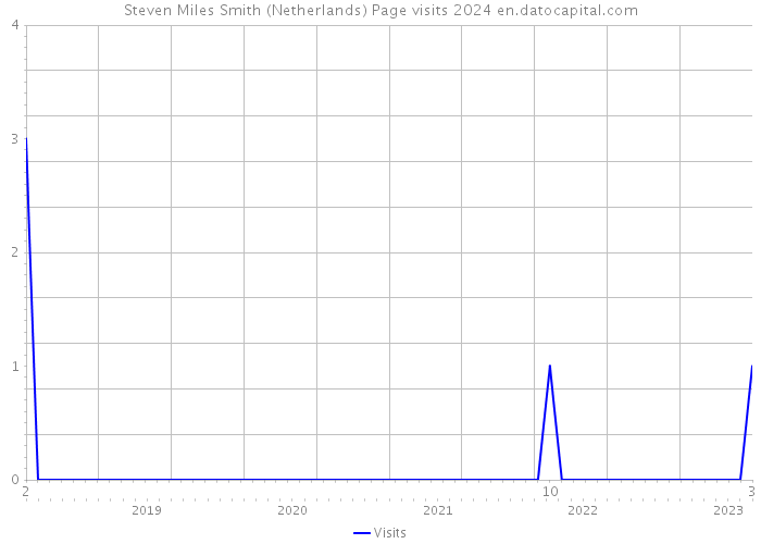 Steven Miles Smith (Netherlands) Page visits 2024 