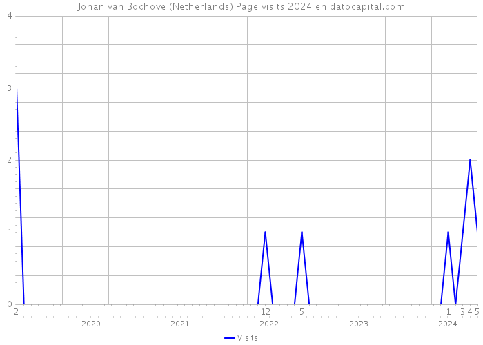 Johan van Bochove (Netherlands) Page visits 2024 