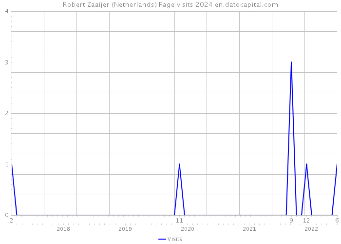 Robert Zaaijer (Netherlands) Page visits 2024 