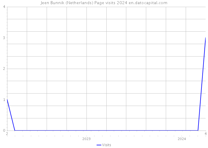 Jeen Bunnik (Netherlands) Page visits 2024 