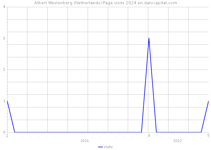 Albert Westenberg (Netherlands) Page visits 2024 