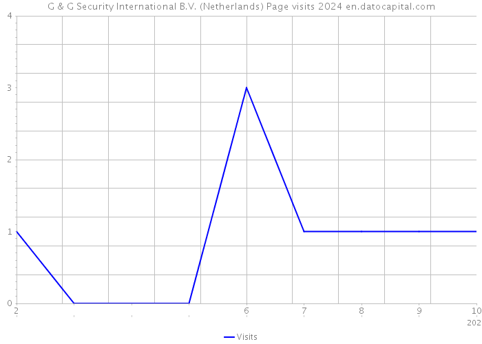 G & G Security International B.V. (Netherlands) Page visits 2024 