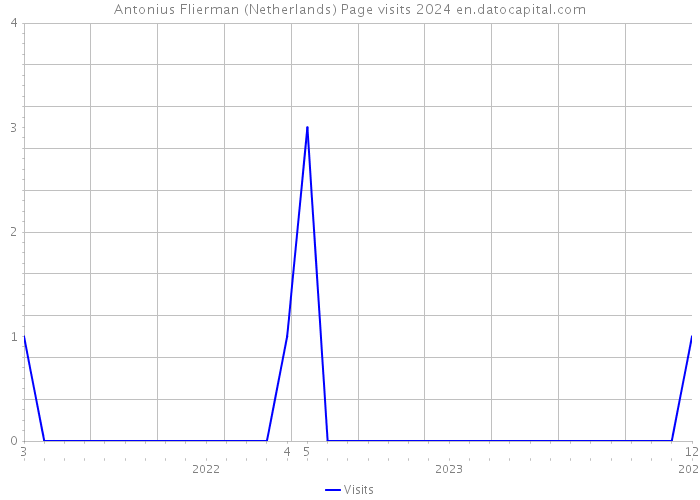 Antonius Flierman (Netherlands) Page visits 2024 