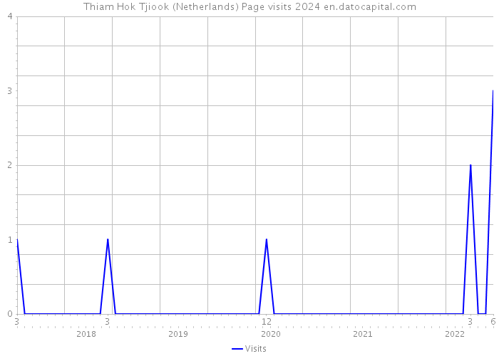 Thiam Hok Tjiook (Netherlands) Page visits 2024 