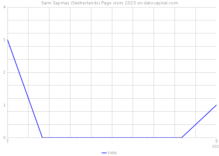 Sami Sapmaz (Netherlands) Page visits 2023 