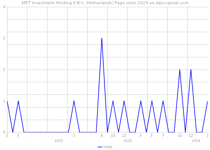 MRT Investment Holding 6 B.V. (Netherlands) Page visits 2024 