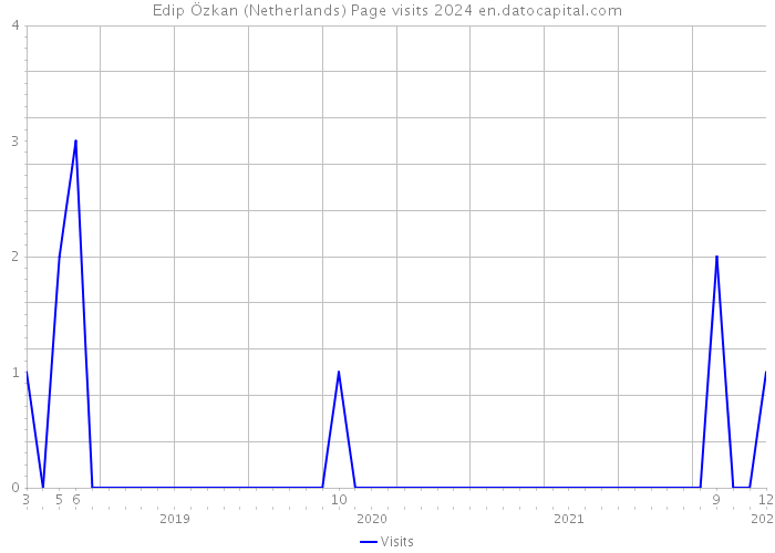 Edip Özkan (Netherlands) Page visits 2024 