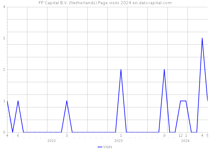FP Capital B.V. (Netherlands) Page visits 2024 