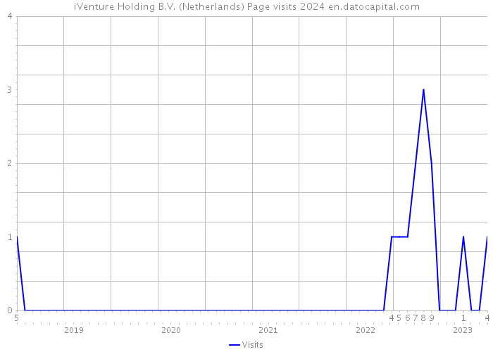 iVenture Holding B.V. (Netherlands) Page visits 2024 