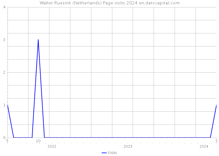 Walter Ruesink (Netherlands) Page visits 2024 