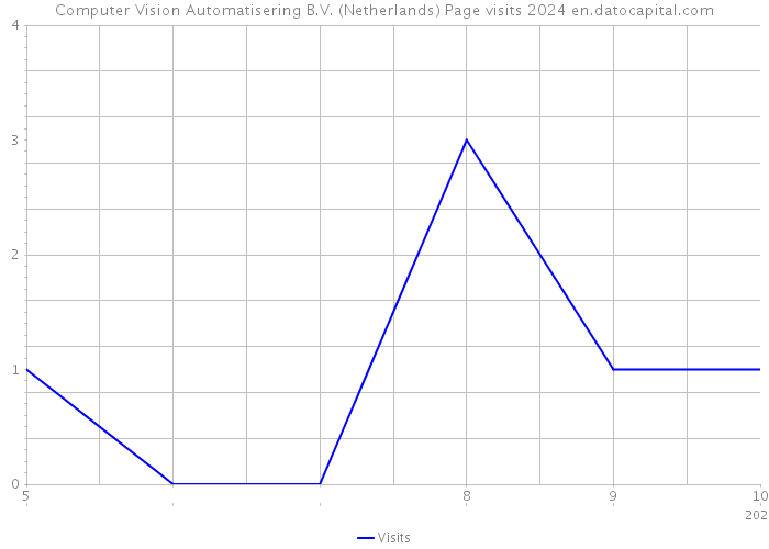 Computer Vision Automatisering B.V. (Netherlands) Page visits 2024 