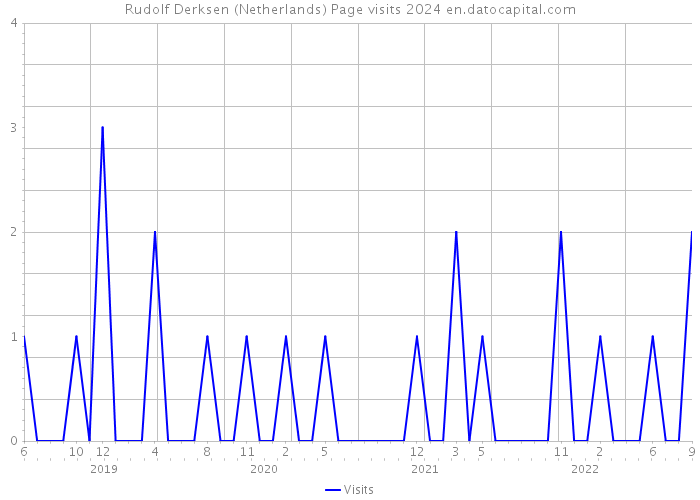 Rudolf Derksen (Netherlands) Page visits 2024 