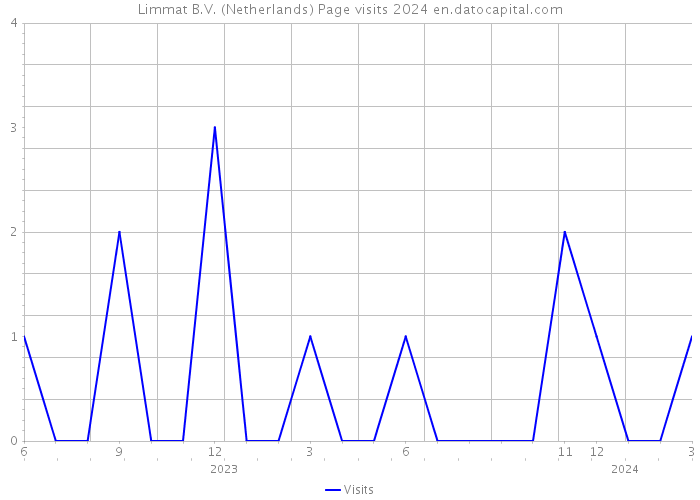 Limmat B.V. (Netherlands) Page visits 2024 