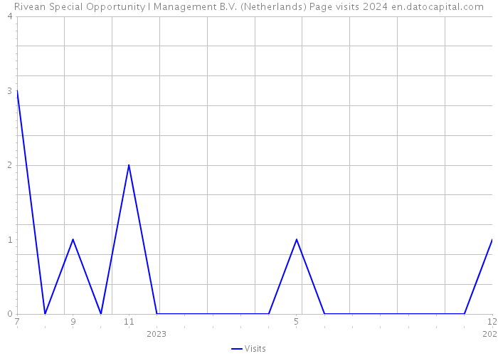 Rivean Special Opportunity I Management B.V. (Netherlands) Page visits 2024 