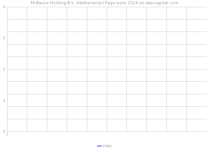 McBassie Holding B.V. (Netherlands) Page visits 2024 