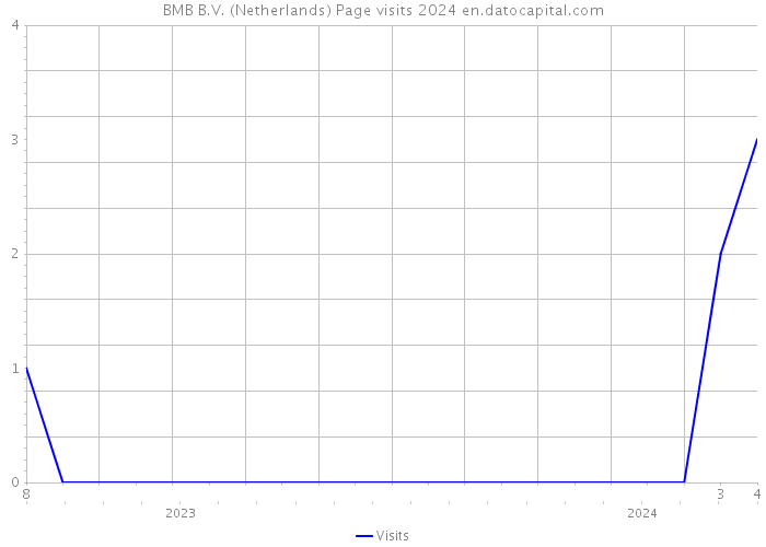 BMB B.V. (Netherlands) Page visits 2024 