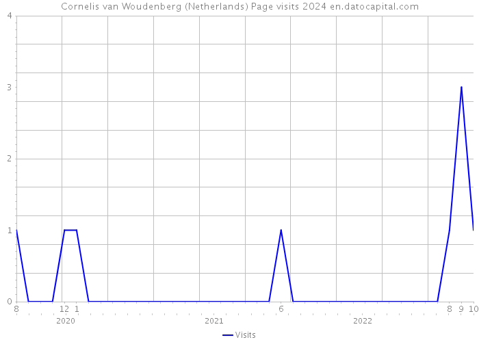 Cornelis van Woudenberg (Netherlands) Page visits 2024 