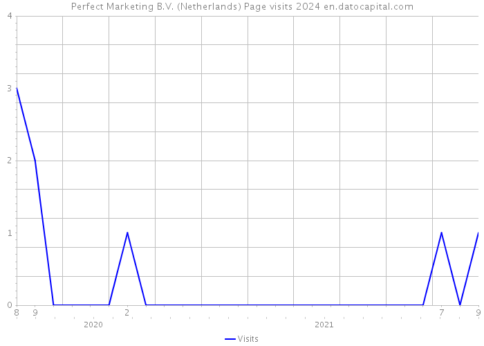 Perfect Marketing B.V. (Netherlands) Page visits 2024 