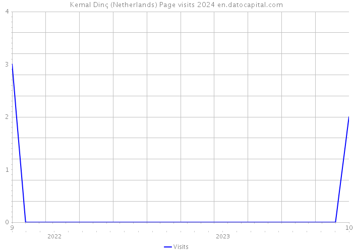 Kemal Dinç (Netherlands) Page visits 2024 