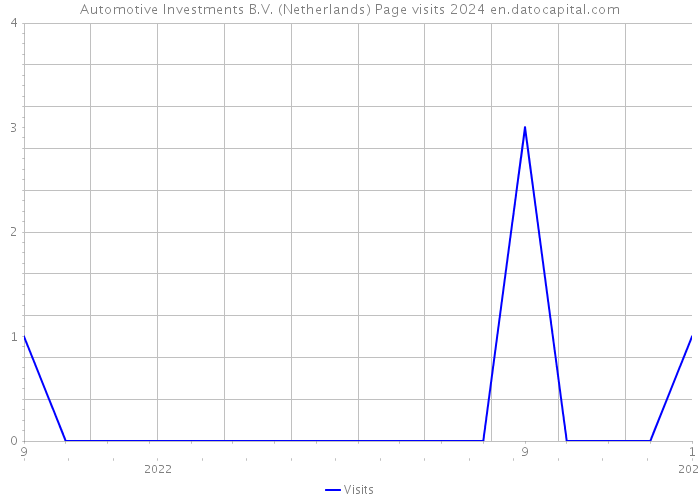 Automotive Investments B.V. (Netherlands) Page visits 2024 