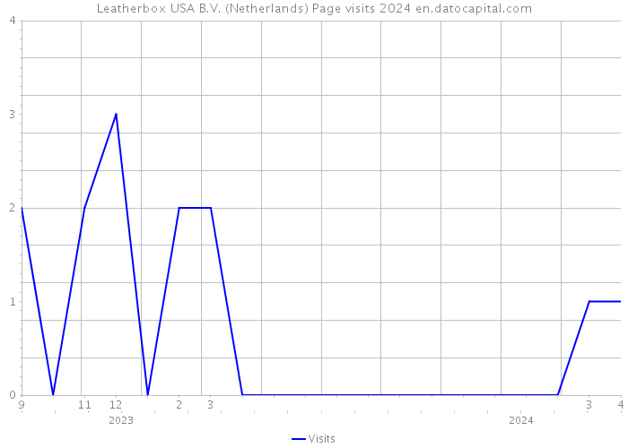 Leatherbox USA B.V. (Netherlands) Page visits 2024 