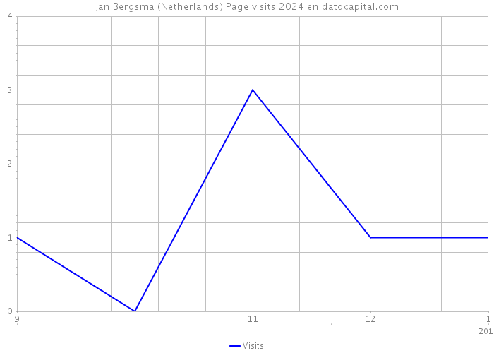 Jan Bergsma (Netherlands) Page visits 2024 