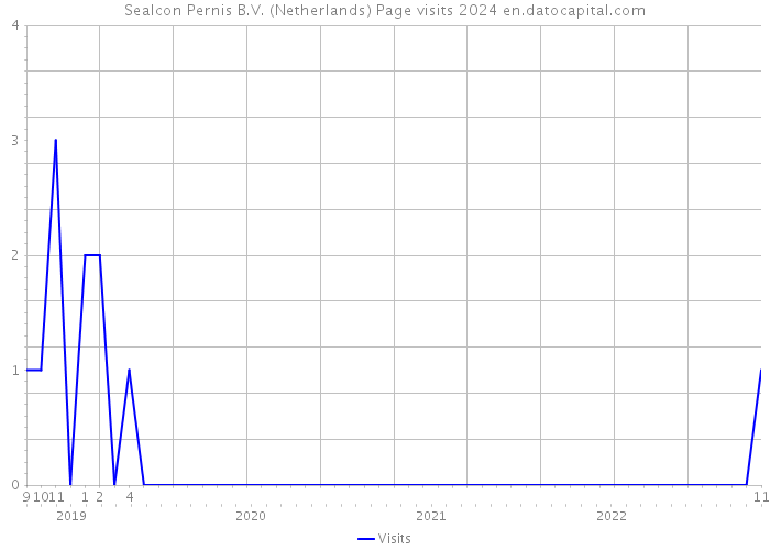 Sealcon Pernis B.V. (Netherlands) Page visits 2024 