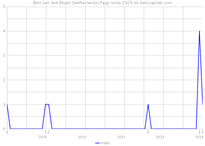 Bert van den Engel (Netherlands) Page visits 2024 