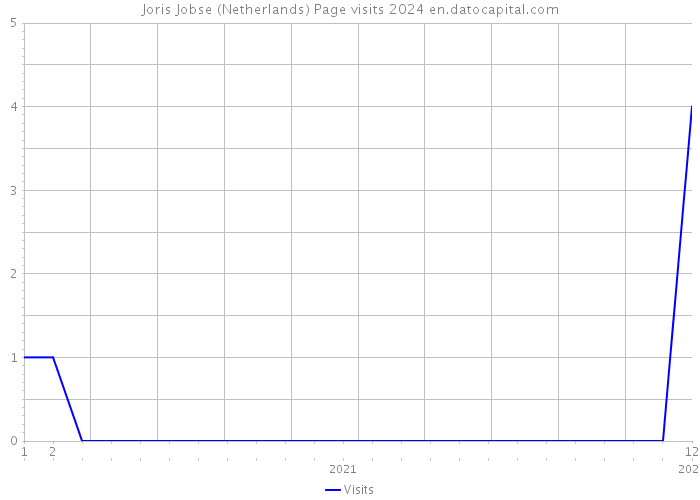 Joris Jobse (Netherlands) Page visits 2024 