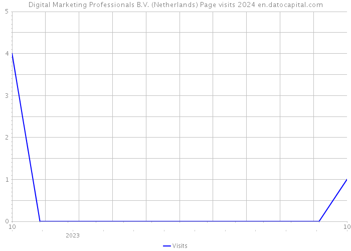 Digital Marketing Professionals B.V. (Netherlands) Page visits 2024 