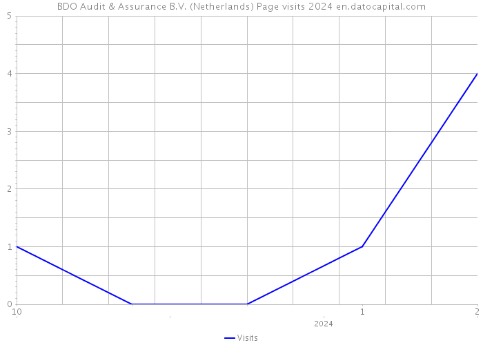 BDO Audit & Assurance B.V. (Netherlands) Page visits 2024 