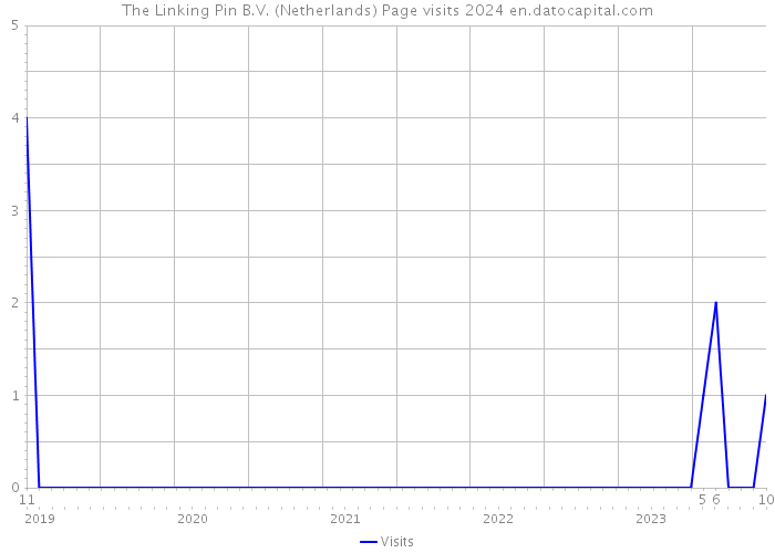 The Linking Pin B.V. (Netherlands) Page visits 2024 
