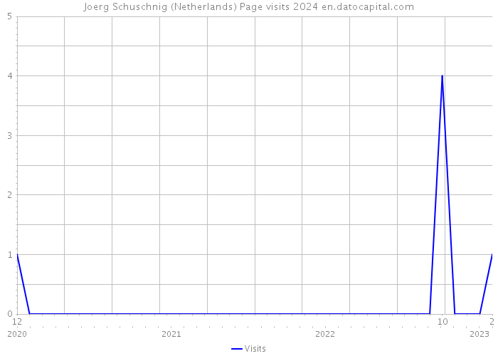 Joerg Schuschnig (Netherlands) Page visits 2024 