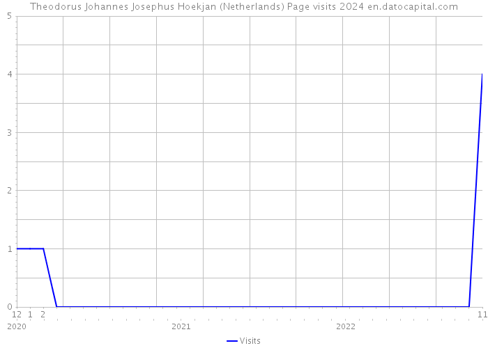 Theodorus Johannes Josephus Hoekjan (Netherlands) Page visits 2024 