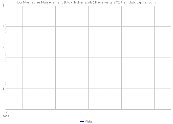Du Montagne Management B.V. (Netherlands) Page visits 2024 